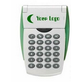 Calculator with Flip Stand - Silver/Green